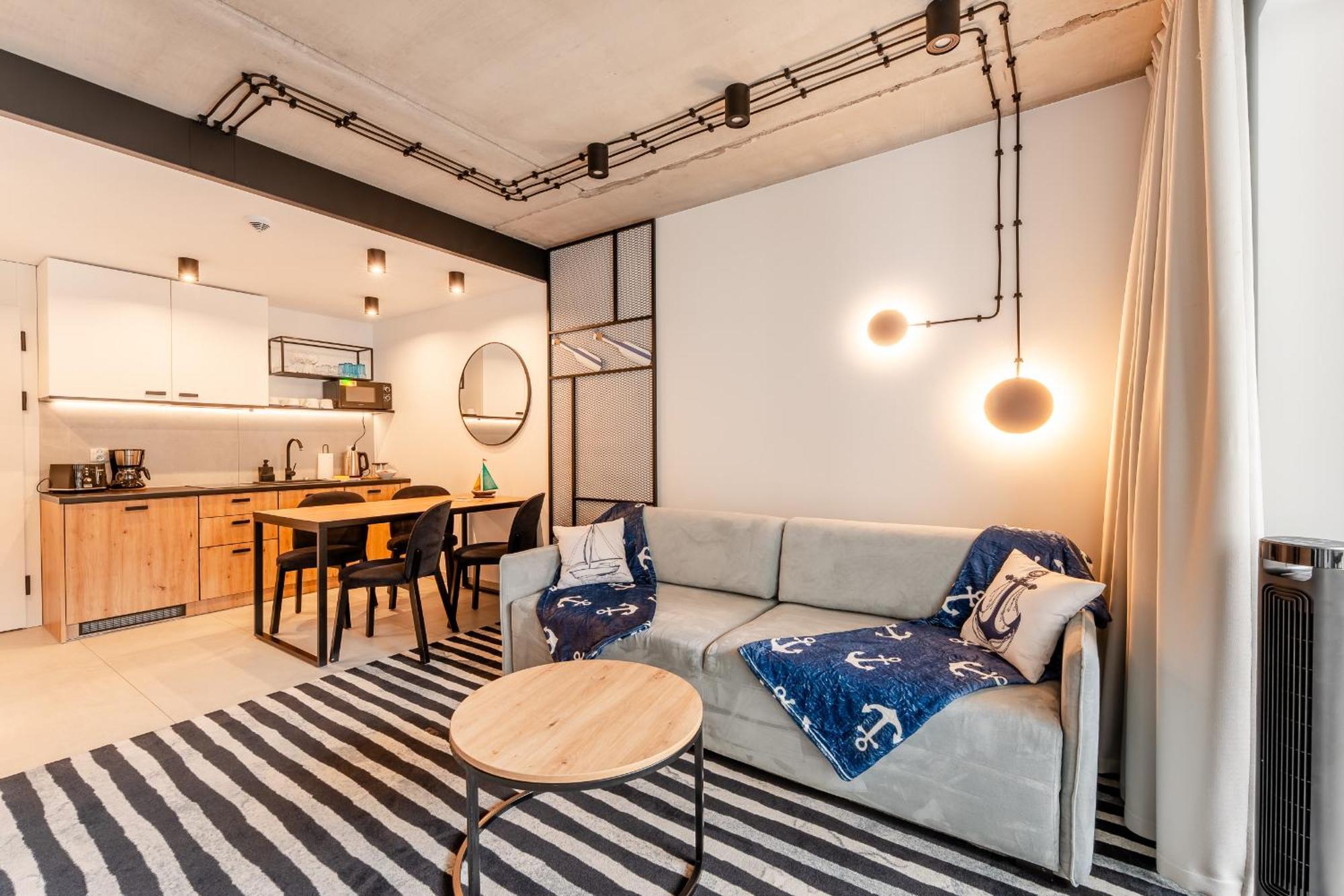 Apartment Loft Marine Gp Basen & Sauny & Fitness Nielimitowany Dostep